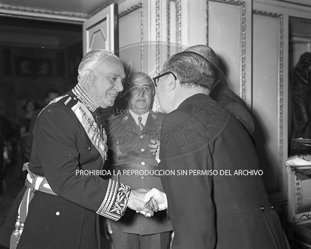 Visita del Presidente Trujillo.