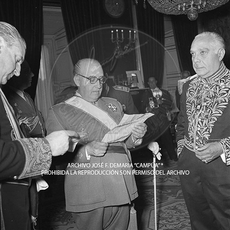 Visita del Presidente Trujillo.
