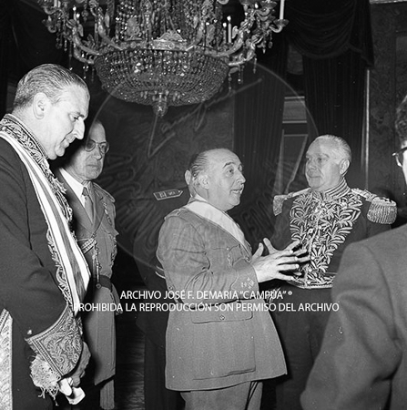 Visita del Presidente Trujillo.