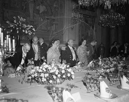 Visita del Presidente Trujillo.