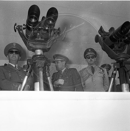 Visita del Presidente Trujillo.