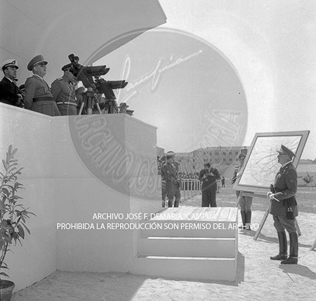 Visita del Presidente Trujillo.