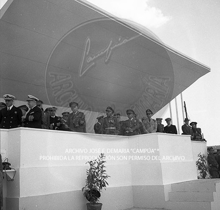 Visita del Presidente Trujillo.