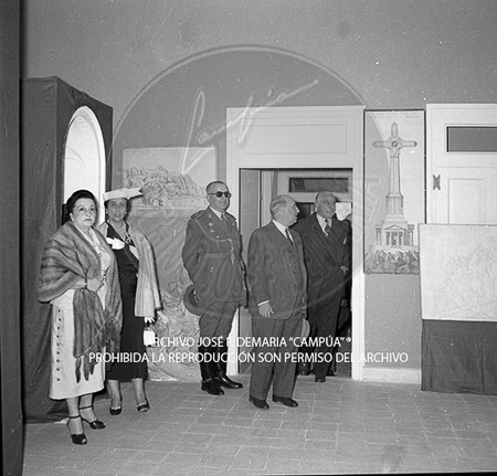 Visita del Presidente Trujillo.