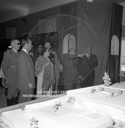 Visita del Presidente Trujillo.