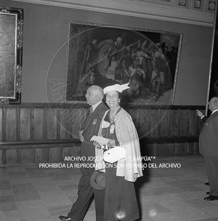 Visita del Presidente Trujillo.