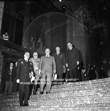 Visita del Presidente Trujillo.