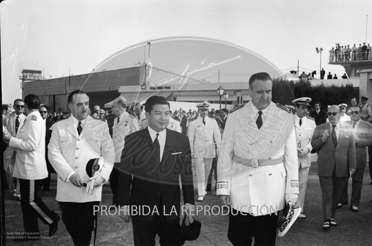 llegada a España de Norodon Sihanuk