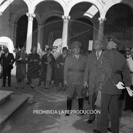 El Presidente del Libano Camile Chamoun, visita Toledo