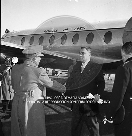 Visita de Ayub Khan