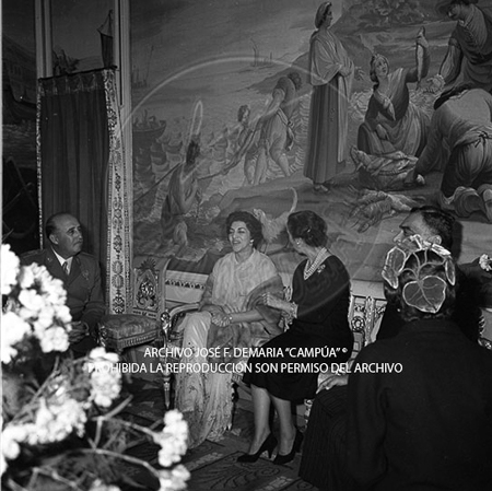 Visita de Ayub Khan