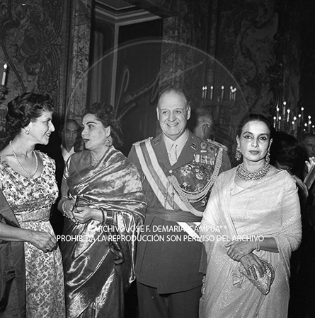 Visita de Ayub Khan