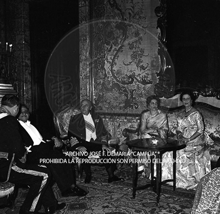 Visita de Ayub Khan