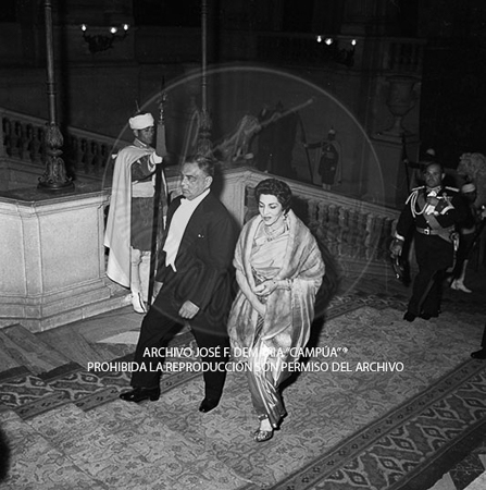 Visita de Ayub Khan