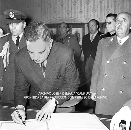 Visita de Ayub Khan