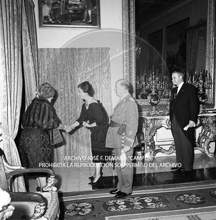 Visita del <presidente de Portugal a España, 1961