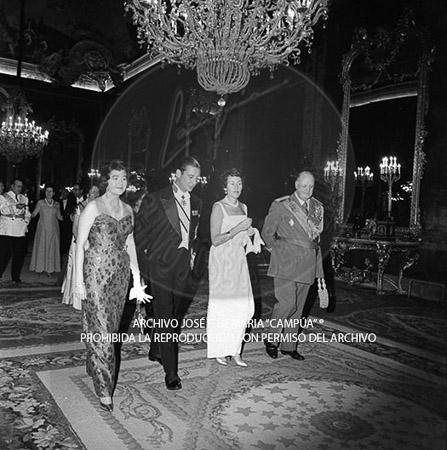 Visita del  Presidente de Portugal a España, 1961