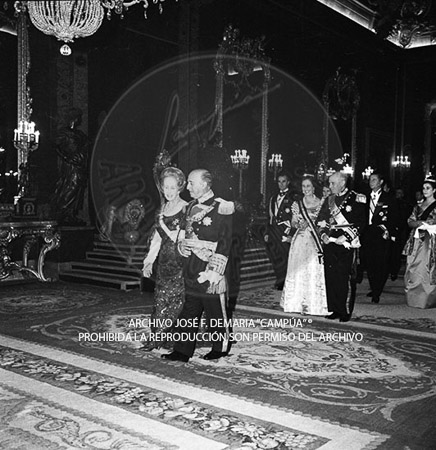 Visita del  Presidente de Portugal a España, 1961