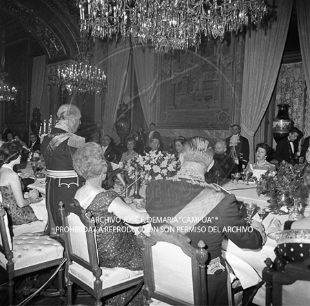 Visita del  Presidente de Portugal a España, 1961
