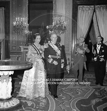 Visita del  Presidente de Portugal a España, 1961