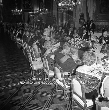 Visita del  Presidente de Portugal a España, 1961