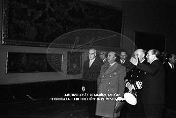 Visita del <presidente de Portugal a España, 1961