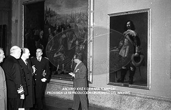 Visita del <presidente de Portugal a España, 1961