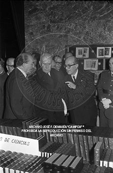 Visita del <presidente de Portugal a España, 1961