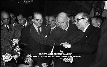 Visita del <presidente de Portugal a España, 1961