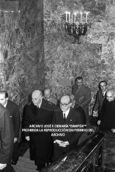 Visita del <presidente de Portugal a España, 1961