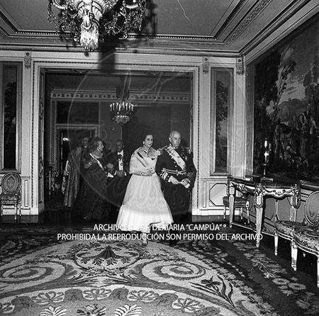 Visita del <presidente de Portugal a España, 1961