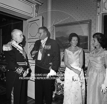 Visita del <presidente de Portugal a España, 1961