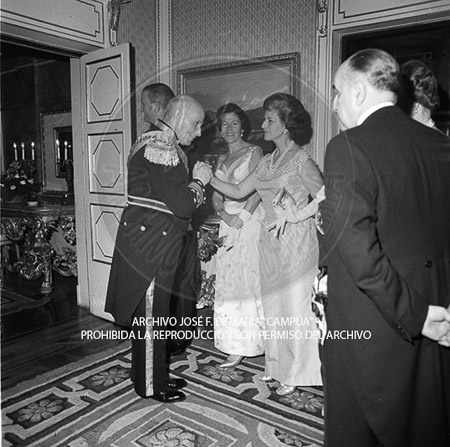 Visita del <presidente de Portugal a España, 1961