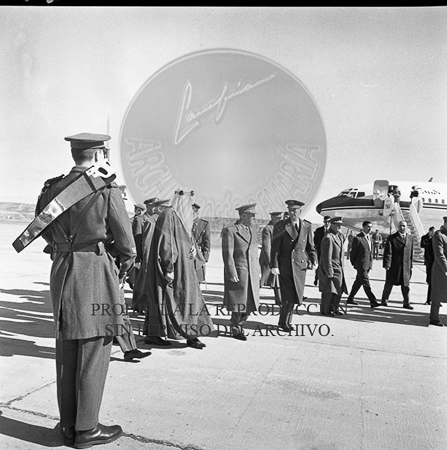 Visita del Rey Saud a España 1962