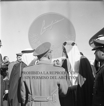 Visita del Rey Saud a España 1962