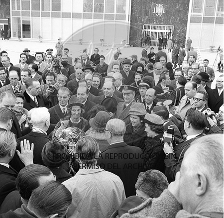 Visita de Konrad Adenauer