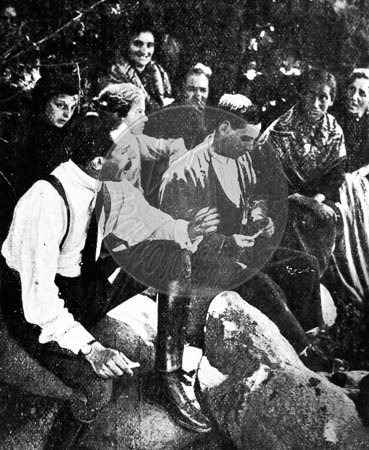 Viaje de Alfonso XIII a Las Hurdes junio 1922