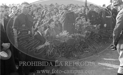 Traslado de los restos de Jose Antonio a El Escorial