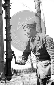 Unidad de entrenamiento y desarrollo acorazado establecida por Alemania en la guerra civil