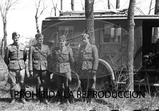 Unidad de entrenamiento y desarrollo acorazado establecida por Alemania en la guerra civil