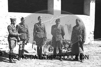 Unidad de entrenamiento y desarrollo acorazado establecida por Alemania en la guerra civil