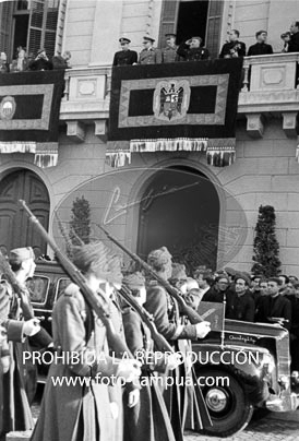 Visita de Franco a Barcelona en 1942