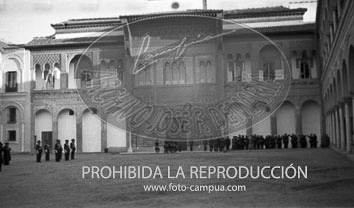 Franco visita Sevilla. 10 febrero de 1942