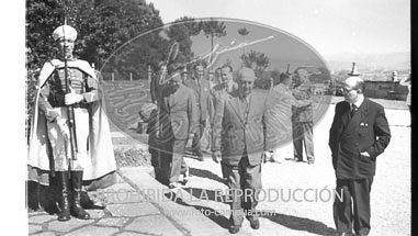 Visita de Franco a La Coruña, 1942