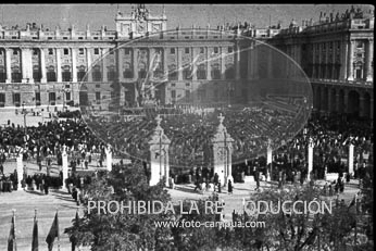 Coronación de la Virgen de La Almudena, 10 de noviembre de 1948