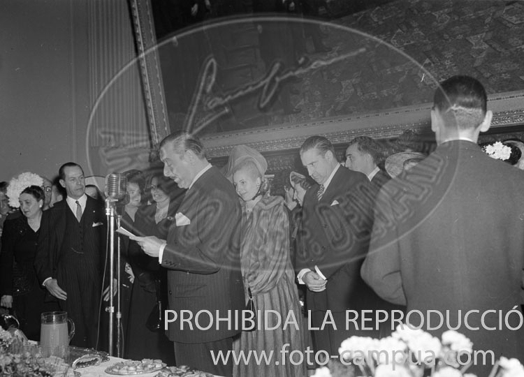 Viaje del Ministaro de AA.EE. de España a Argentina en 1948
