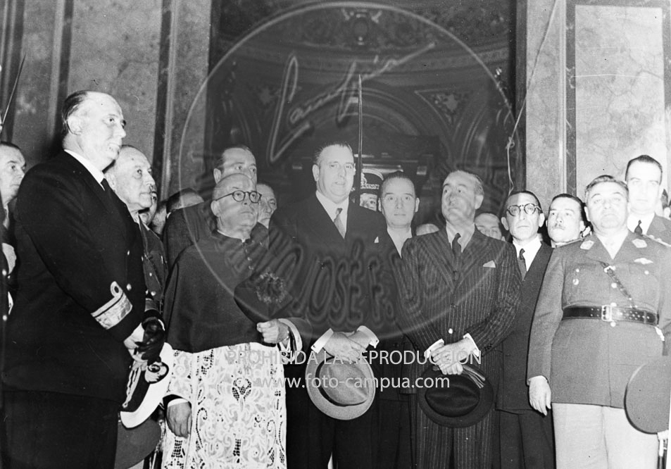 Viaje del Ministaro de AA.EE. de España a Argentina en 1948