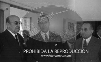 Perón Presidente de Honor de la Federación de Esgrima
