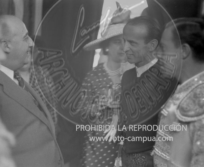 Corrida de Toros en Barcelona en honor a Franco