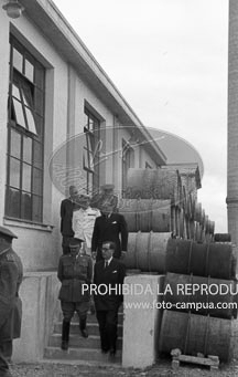 Visita de Franco a Bilbao junio 1950